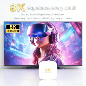 Boîtier TV Android 12 STB OTT, 12 Go de RAM, 24 Go de ROM, Bluetooth, Wi-Fi double bande, Quad-core, 8K 120fps, Lecteur multimédia Portal, Garantie 12 mois, Prise UK - Product Image 2