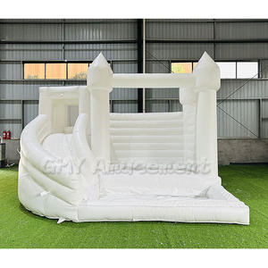 Venta caliente lago Azul juguetes inflables accesorios gorila inflable tobogán acuático Casa de rebote con soplador de aire - Product Image 4