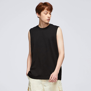 <span class=keywords><strong>2025</strong></span> Tùy Chỉnh Người Đàn Ông Của Phòng Tập Thể Dục Chạy Tank Top 100% Cotton Dệt Kim Phong Cách Giản Dị <span class=keywords><strong>Singlet</strong></span> Cho Thời Trang & Tập Thể Dục - Product Image 2