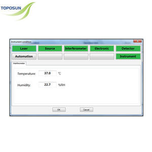 TPS-WQF530 FTIR Spettrometro, Trasformata Di <span class=keywords><strong>Fourier</strong></span> A Raggi Infrarossi Spettrometro con Opzionale ATR, Gas o Liquido Cellulare ecc. - Product Image 5