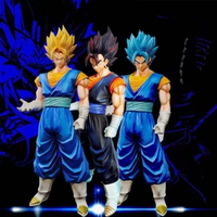 Figurines Dragon DBZ Majin Vegeta, Figurines d'Action en Pvc, 3 Styles, Modèle de Collection, Poupée, Jouets, Cadeaux, 32cm