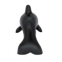 Balle anti-stress en PU en forme de dauphin, personnalisable avec logo, jouet à presser pour le bureau, la salle de sport, la thérapie, commande en gros, matériau durable