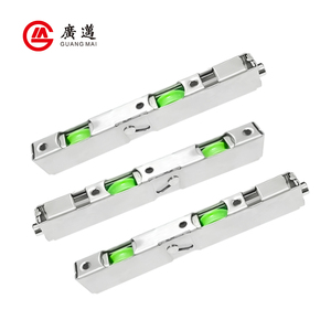 Poulie de <span class=keywords><strong>porte</strong></span> <span class=keywords><strong>coulissante</strong></span> creuse longue à deux roues accessoires de quincaillerie de <span class=keywords><strong>porte</strong></span> de fenêtre en acier - Product Image 1