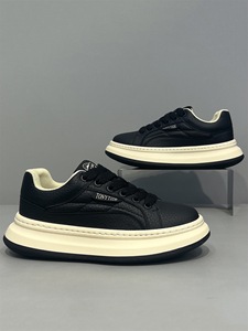 Petites <span class=keywords><strong>chaussures</strong></span> blanches tendance, décontractées et originales, nouvelle collection automne, à lacets, rehaussantes, à semelle épaisse en tissu - Product Image 3