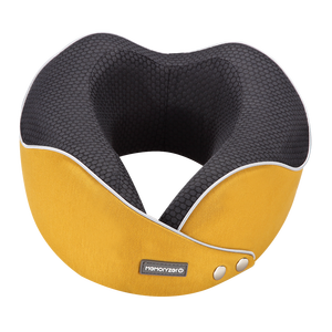 Bundle <strong>Best</strong> Ergonomic Neck <strong>Pillow</strong> for Airplane Travel Car Ride Sleeping Comes Premium Quality Memory Foam - Product Image 1