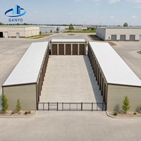 Entrepôt préfabriqué en structure métallique pour showroom automobile, design moderne, charpente portique, fournisseur d'usine