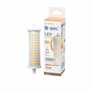 Lampada LED Lineare in Ceramica R7s 19W 3000K 2500Lm 118mm (GSC 200650063) - Product Image 2