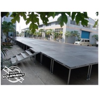 Plate-forme de scène mobile en aluminium Portable Square Outdoor Event Wedding Platform Outdoor Stage