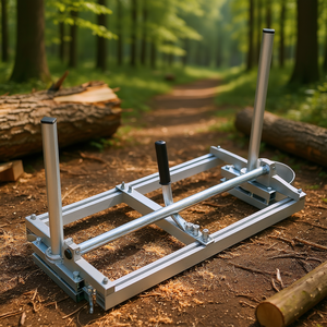Scie à chaîne portable en aluminium et acier, 14-24 pouces, machine à scier le bois, barre de sciage horizontale - Product Image 2