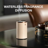 Diffuseur d'arômes de voiture intelligent portable rechargeable, diffuseur d'huiles essentielles sans eau pour la maison, diffuseur de parfum électrique
