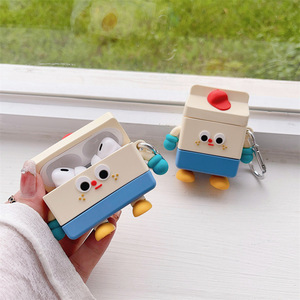 <span class=keywords><strong>Funda</strong></span> Protectora de Silicona Líquida con Diseño de Caja de Leche para <span class=keywords><strong>Airpods</strong></span> 3 4, <span class=keywords><strong>Funda</strong></span> Protectora a Prueba de Golpes para <span class=keywords><strong>Airpods</strong></span> Pro 1 2 - Product Image 2