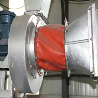 Tuyau de ventilateur en acier galvanisé et acier inoxydable 304, connecteur interne à bride simple face, anti-corrosion, installation facile, pour hôpitaux/écoles