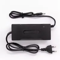 DDP DPD plastique 13s 48v 54.6v 2a chargeur de batterie au lithium pour batteries ebike 48v 12ah 15ah 20ah