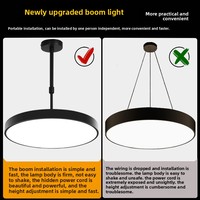 Lampe de modélisation à LED de style moderne Design créatif simple pour l'éclairage intérieur dans le bureau, la boutique, le centre commercial, la salle de classe et le salon.