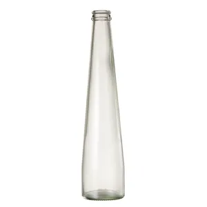 Free Sample Wholesale Water Bottle Beverage Drink Bottle 278ml Drink Glass Bottle With Metal Cap For Beverages