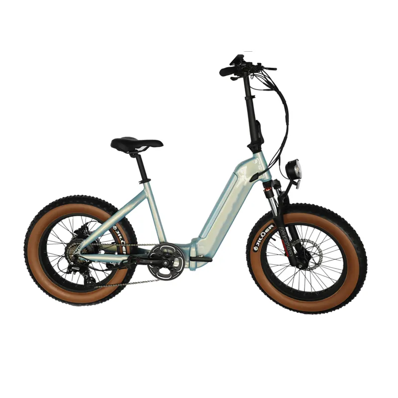 2023 nova bicicleta gorda dobrável do pneu 20 polegadas bicicleta elétrica dobrável gordura E-bike 48v 15Ah bateria 250W/500W/750W