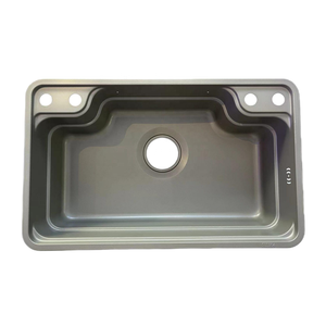 78x48cm en acier inoxydable goutte dans la <span class=keywords><strong>cuisine</strong></span> Nano évier avec panier évier poste <span class=keywords><strong>de</strong></span> travail 185mm trou <span class=keywords><strong>de</strong></span> vidange broyeur - Product Image 3