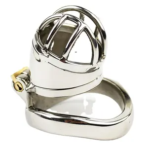 Stainless Steel Male Chastity Cage Device Belt Restraint Men Bondage Fetish