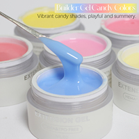 Nouvelle Arrivée Marque Privée YouGel Gel UV Constructeur de Couleurs à Faible Chaleur Certifié CPNP pour Extension d'Ongles 30ml