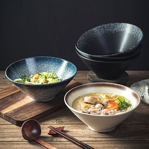 ชามใส่บะหมี่ในชามเซรามิกลายครามขนาดใหญ่สำหรับรับประทานอาหารร้านอาหารสไตล์ญี่ปุ่นขนาด7/8/9นิ้ว - Product Image 2