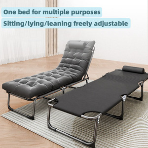 <span class=keywords><strong>Lit</strong></span> pliant <span class=keywords><strong>ultra</strong></span>-léger OEM avec matelas en coton perlé, <span class=keywords><strong>lit</strong></span> <span class=keywords><strong>de</strong></span> camping portable pour l'extérieur, canapé-<span class=keywords><strong>lit</strong></span> pliant simple pour adulte - Product Image 1