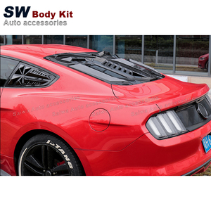 Mustang MB-cubierta de ventana trasera para Ford Mustang, embellecedor de ventana trasera modificada, ABS, 2015-2022 - Product Image 4