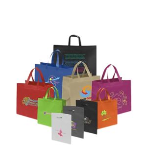 Bolsa de Compra de Supermercado de PP Laminado Impreso, No Tejida, Ecológica, para Uso Diario, para Frutas, Alimentos y Verduras - Product Image 1