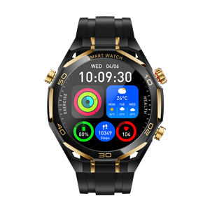Smartwatch SK55 PRO Edizione Limitata, 3 Cinturini, Batteria 600mAh, Schermo Rotondo AMOLED da 1,6 Pollici, Orologio Intelligente Sportivo e Business - Product Image 2