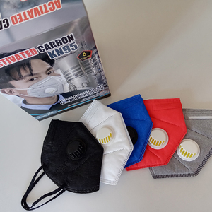 أقنعة التنفس FFP2 عالية الجودة مع ترشيح متعدد الطبقات ، حلقات أذن قابلة للتعديل لراحة فائقة وحماية - Product Image 6