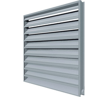 Diseño moderno personalizado aleación de aluminio ala de sol persiana de ventanas persiana para exterior de construcción