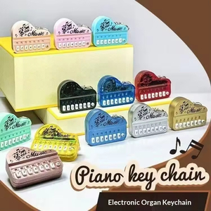 Mini <span class=keywords><strong>Piano</strong></span> Portable JM pour Enfants, <span class=keywords><strong>Piano</strong></span> Électronique Haute Qualité, Pendentif Porte-clés Lumineux, Jouet Créatif Interactif - Product Image 4