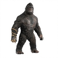Juguete Decorativo de PVC Ecológico de 30x10x38cm con Función de Sonido, Modelo de Chimpancé/Gorila con Algodón