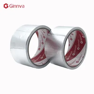 Electrically conductive adhesive aluminium air conditioner pipe wrapping foil tape