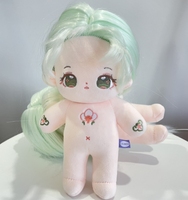 10cm poupée personnalisée la plus vendue en peluche doux bébé animation poupée en peluche personnalisée jouet en peluche personnalisé