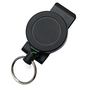 Ceinture télescopique créative Durable en alliage de Zinc, rotative à 360 degrés, porte-clés rétractable, porte-Badge de traction plus solide, support <span class=keywords><strong>Yoyo</strong></span> - Product Image 4