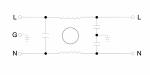 Einphasiger DC-EMI-Stromleitung filter 24V/100V | DOREXS Hersteller | 1-20A | CE RoHS-zertifizierter Rausch unterdrückung filter - Product Image 3