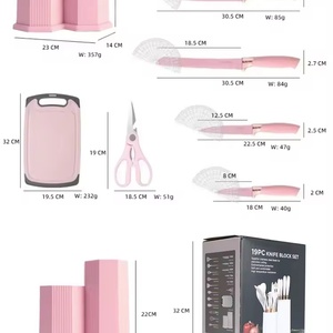 19 Pieces <b>Silicone</b> Kitchen Accessories Wooden Handle Wholesale Kitchen Utensils Cooking <b>Tool</b> Sets - Product Image 5