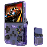 Console de jeu portable rétro R36S 3.5 pouces double manettes 3D 11 systèmes d'émulateur 64 Go 15000 + jeux Mini Console vidéo rétro