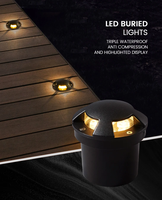 Luz LED Empotrada en el Suelo para Exteriores, IP67, Acero Inoxidable, 4100K/3500K, 2 Años de Garantía, Lámpara Enterrada para Jardín y Caminos