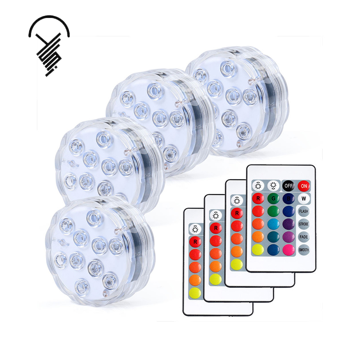 Wholesale High Quality RGB Dimming Led Pool Light IP68 ABS Material Led Underwater Light
