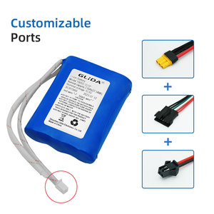 Glida INR18650-4S3P 18650 <span class=keywords><strong>Lithium</strong></span> Ion LiFePO4 Pin 14.8V 6600mAh Tùy chỉnh màu sắc cho các công cụ điện - Product Image 4