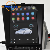 Autoradio android, écran tactile HD, DSP, GPS, lecteur multimédia, stéréo, unité pour voiture Honda accord 7 (2003-2007), compatible Can-Bus