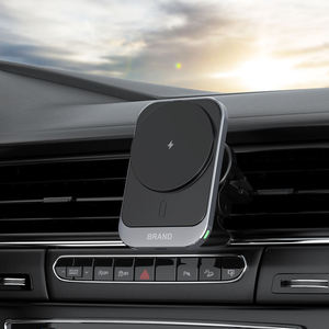 Nuevo <span class=keywords><strong>Cargador</strong></span> Inalámbrico Rápido para Auto 2026, Negro, 15W, USB Tipo-C, Magnético, Resistente al Fuego, PD - Product Image 5