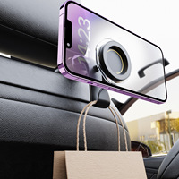 Support de téléphone magnétique rotatif à 360° pour appuie-tête de voiture, réglable, stable, anti-rayures, pour siège arrière de taxi, vente en gros