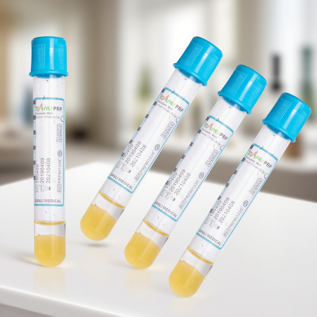 Disposable Safety 8ml/10ml /12ml Sodium Citrate Gel PRP Tube PRP Kit With ACD Gel For Skin Beauty Orthopedic Treatment