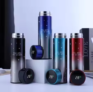 Tasse thermique à LED Affichage numérique de la température Flacon en acier inoxydable isolé sous vide Tasse de voyage étanche Garder <span class=keywords><strong>au</strong></span> <span class=keywords><strong>chaud</strong></span> Flacon de bouteille - Product Image 6