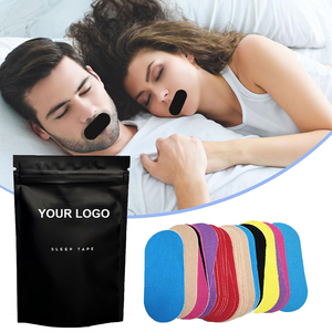 Cinta bucal de seda de bambú con logo personalizado para dormir sin drogas, para un mejor sueño y antirronquidos - Product Image 2