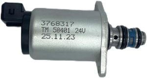 Válvula Solenoide Eléctrica Parker 393000M024 de 24V para Excavadora de Orugas, Pieza de Repuesto - 376-8317/3768317 HongWang, 1 Año de Garantía - Product Image 3