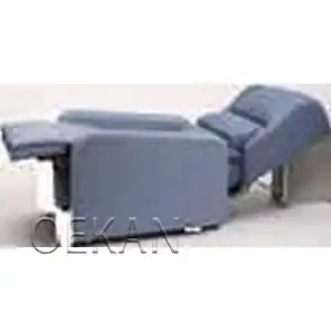 病院医療家具調節可能な革電気制御シングルシートソファ折りたたみ式患者レストリクライニングチェア