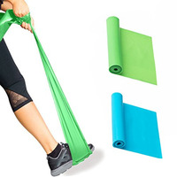 Bandas Elásticas Profesionales de TPE para Ejercicio en Casa, Yoga, Pilates, Rehabilitación, Gimnasio, Tiras de Entrenamiento de Alta Resistencia, Duraderas, Libres de Látex, Elásticas, para Ejercicios Físicos